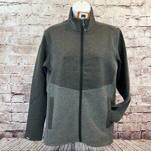 Storm Creek Gray Luxe Interlock Soft Wrinkle Free Active Full Zip Jacket Small P